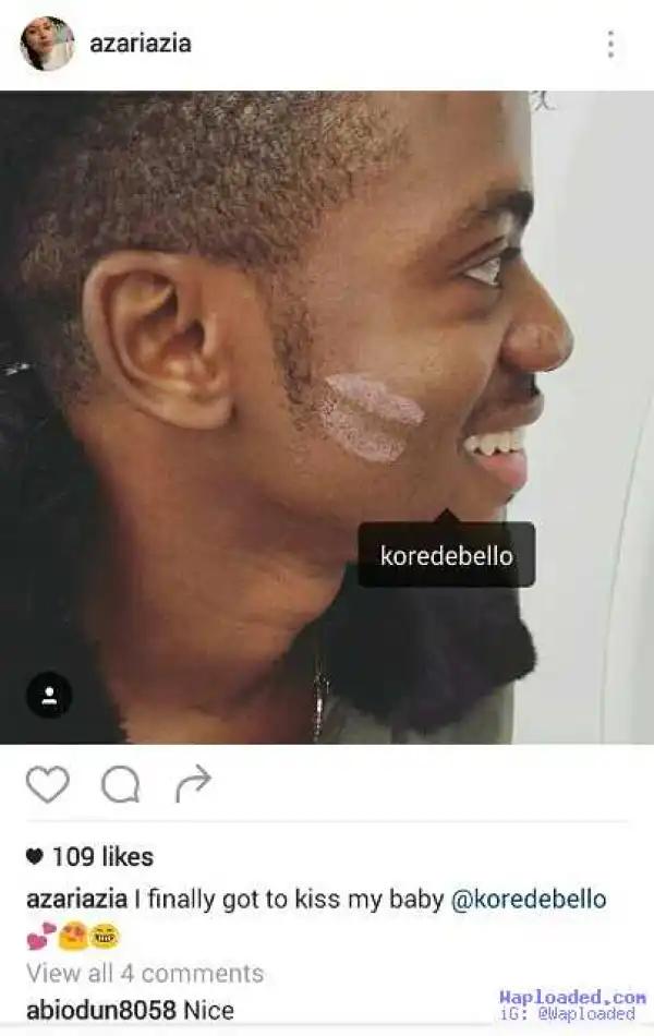 Korede Bello Upsets His Fans After Unveiling His Oyinbo Girlfriend - PHOTOS!